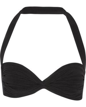 Norma Kamali Neckholder-bikini - Schwarz