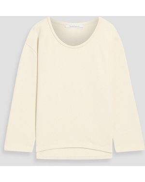 Another Tomorrow French Cotton And Lyocell-Blend Terry Sweatshirt - Natural