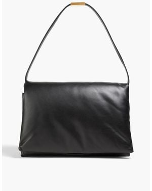 Marni Prisma Leather Shoulder Bag - Black