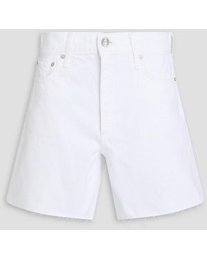 Rag & Bone Kaia Denim Shorts - White