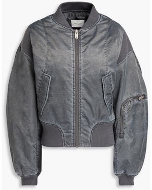 Holzweiler Twill Bomber Jacket - Grey
