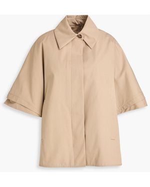 Max Mara Parole Cotton Jacket - Natural