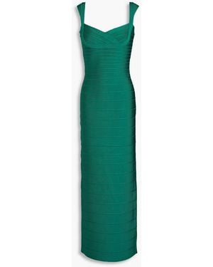 Green Herv Lger Dresses for Women | Lyst