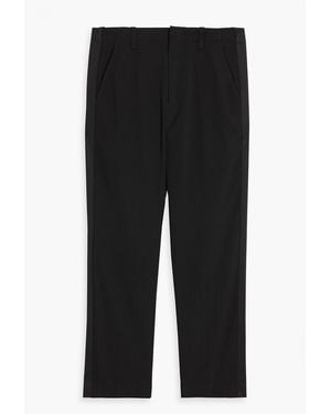 Rag & Bone Bradford Striped Wool-Blend Pants - Black