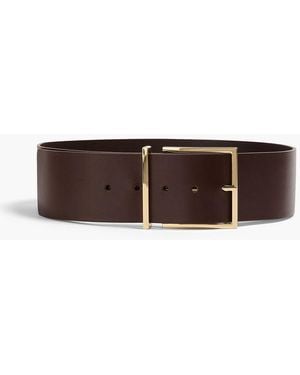 Sandro Leather Belt - Brown
