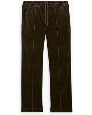 Tom Ford Velour Sweatpants - Green