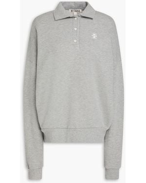 ÉTERNE French Cotton And Modal-Blend Terry Sweatshirt - Grey