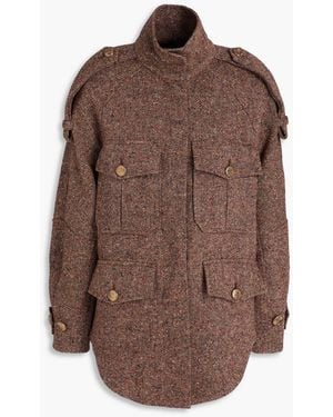Zimmermann Tweed Jacket - Brown