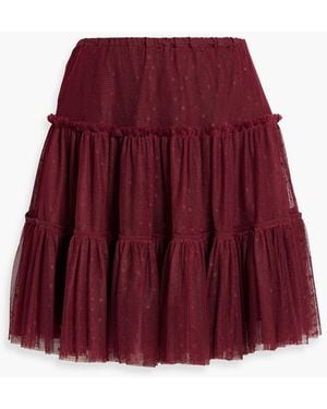最終SALE! RED VALENTINO tulle skirt Redvalentino | Blush Women's Midi Skirt | YOOX