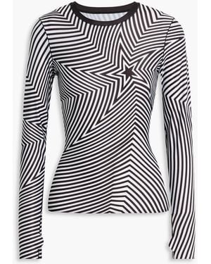 Perfect Moment Printed Stretch Base Layer - Black