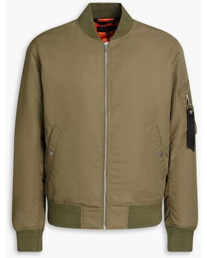 Rag & Bone Ston Shell Bomber Jacket - Green