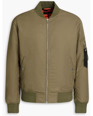 Rag & Bone Ston Shell Bomber Jacket - Green