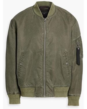 Rag & Bone Manston Shell Bomber Jacket - Green