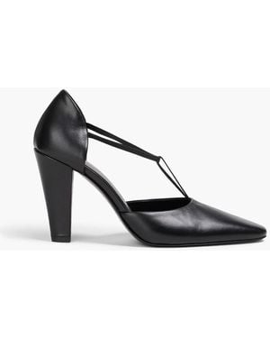 TOTEME Leather Pumps - Black