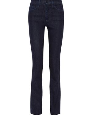 J Brand Cameron High-Rise Bootcut Jeans - Blue