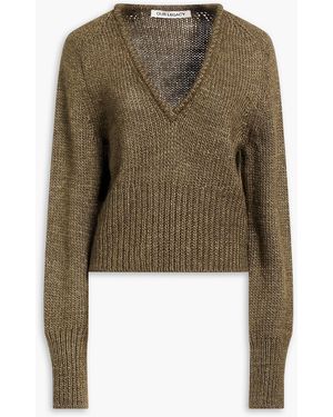 Our Legacy Silk And Wool-Blend Jumper - Green