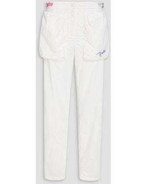 Emilio Pucci Shell Track Trousers - White