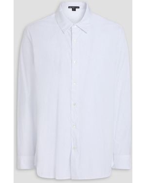 James Perse Stretch-cotton Shirt - White