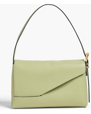 Wandler Oscar Baguette Leather Shoulder Bag - Green