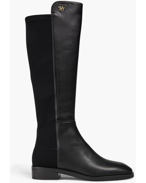Stuart Weitzman ARIANA 100 CITY BOOT ブラック Stuart Weitzman Ariana 100 City Boot in Black | Lyst