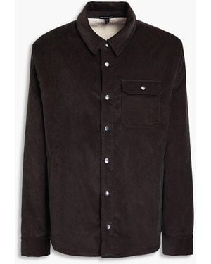 James Perse Cotton-blend Corduroy Jacket - Black