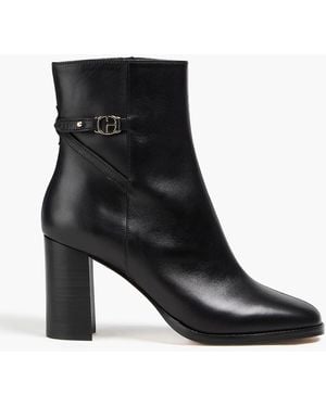 Claudie Pierlot Ankle boots aus leder - Schwarz