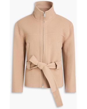Theory Wool And Cashmere-Blend Jacket - Natural