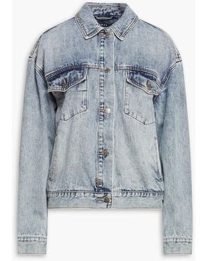 Ksubi Faded Denim Jacket - Blue