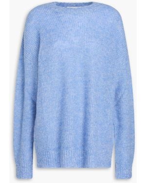 Holzweiler Mélange Alpaca-blend Jumper - Blue