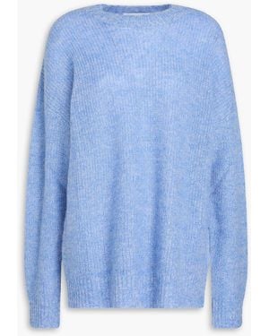Holzweiler Mélange Alpaca-blend Jumper - Blue
