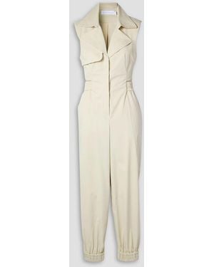 Jonathan Simkhai Rayley Cutout Crepe Jumpsuit - White