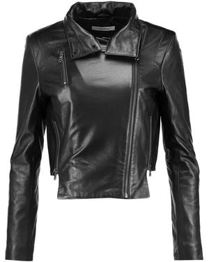 J Brand Connix Leather Jacket - Black