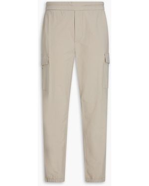 James Perse Performance Tapered Cotton-blend Cargo Pants - White