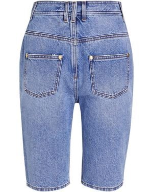 Balmain Denim Shorts - Blue