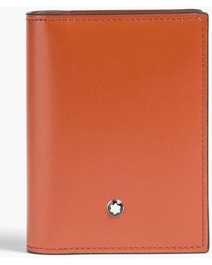 Montblanc Meisterstück Leather Cardholder - Orange