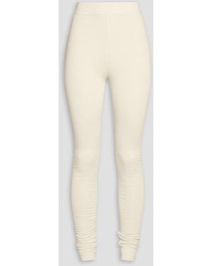 ÉTERNE Stretch-Jersey Leggings - White