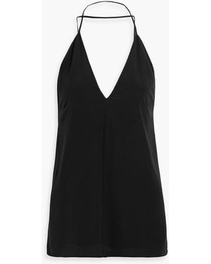 TOTEME Silk Crepe De Chine Camisole - Black