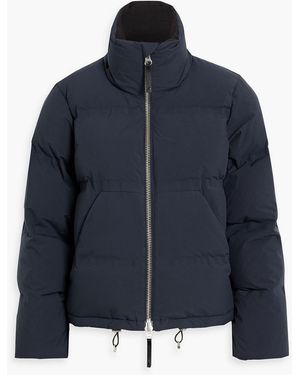 Aztech Mountain Panda Quilted Shell Down Jacket - Blue