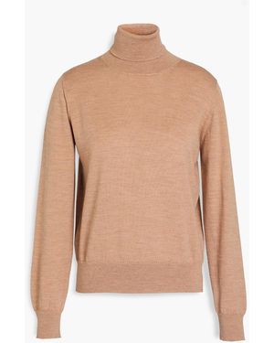 &Daughter Wool Turtleneck Jumper - Natural