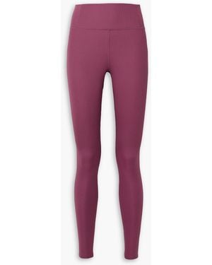 GIRLFRIEND COLLECTIVE Ribbed Stretch leggings - Red