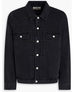 Officine Generale Loick Denim Jacket - Black