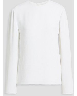 Tibi Crepe Top - White