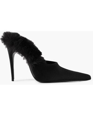 Fur lined heels outlet