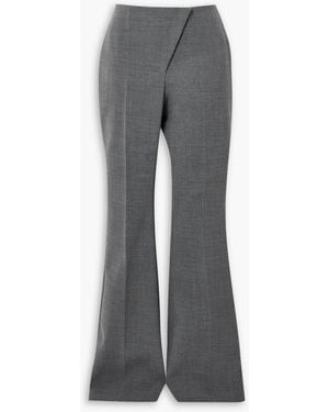 A.W.A.K.E. MODE Woven Flared Pants - Grey
