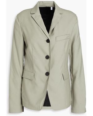 Theory Wool-twill Blazer - Green