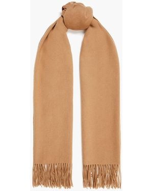 Claudie Pierlot Wollschal mit fransen - Natur