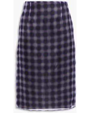 16Arlington Rock "este" aus organza mit print - Blau