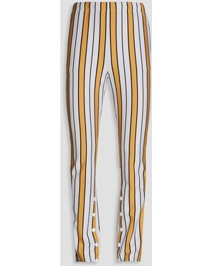 Marni Striped Jersey Track Trousers - White