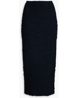 Mara Hoffman Tavi Crinkled Tm Lyocell Midi Skirt - Black
