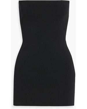 TOTEME Strapless Stretch-Knit Top - Black